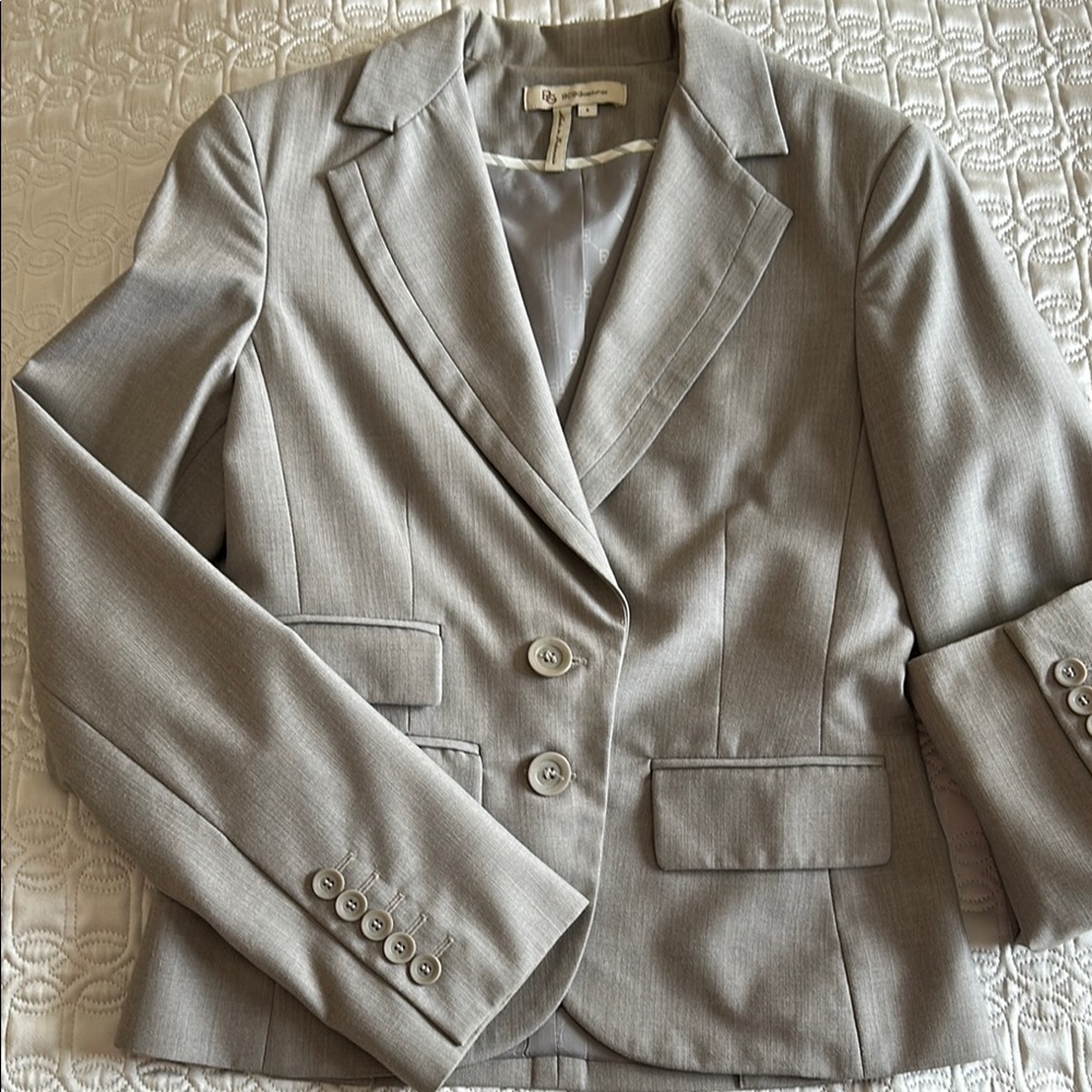 Gray Blazer Jacket - image 3